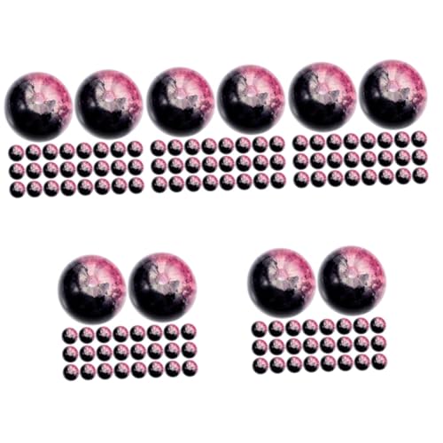 Lurrose 5 Sätze Bastelzeug Bastel Materialien Für Freundinen Dekoringe Beads Perlen Zum Basteln Diy Girlande Glasperle Diy-perlen Glasperlen Für Haare Schmuckperlen 150 Stück * 5 von Lurrose
