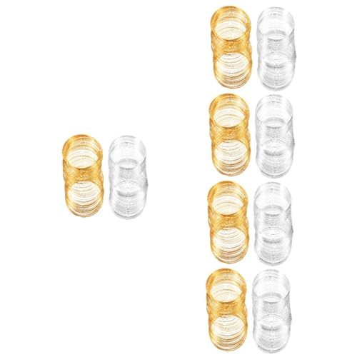 Lurrose 5 Sätze Bequemer Schmuckdraht Ketten Zur Schmuckherstellung Biegbar Armbänder Perlen Für Schmuckhersteller Dünner Draht Zum Basteln Halsketten Rostfreier Stahl 2 Rollen * 5 von Lurrose