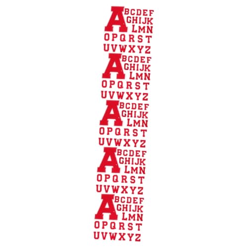 Lurrose 5 Sätze Buchstaben Aufnäher Kleidung Dekorative Strasssteine Jacken Applikationen Nähzubehör Stoffaufnäher College Kleidung Dekorationen Bekleidung Cartoon 26 Stück * 5 Lurrose 5 Sätze Buchstaben Aufnäher Kleidung Dekorative Strasssteine Jacken Applikationen Nähzubehör Stoffaufnäher College Kleidung Dekorationen Bekleidung Cartoon 26 Stück * 5 von Lurrose