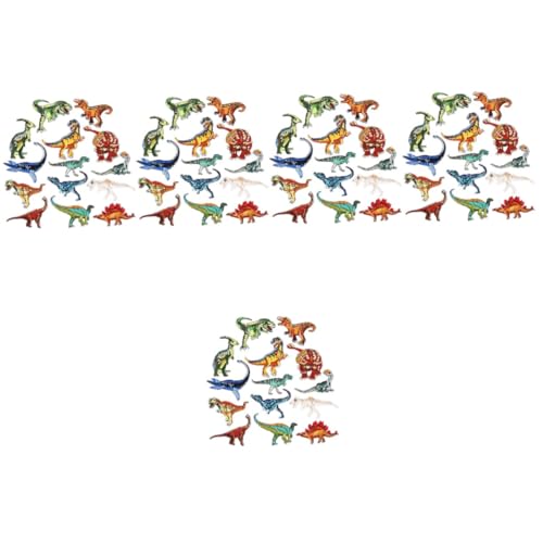 Lurrose 5 Sätze Dinosaurier-flicken Zum Aufbügeln Dinosaurier-aufkleber Kleidungsflicken Dinosaurierdekoration Dinosaurier-party Flicken Für Bekleidung Bausatz Stoff Stickerei 14 Stück * 5 von Lurrose