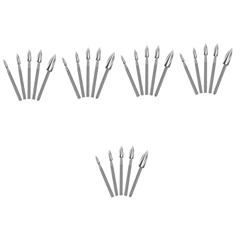 Lurrose 5 Sätze Holzschnitzwerkzeug Drill -kit Holzbearbeitungswerkzeuge Bausatz Gravurwerkzeuge Für Holzschnitzereien Gravierwerkzeug-bits Weißer Stahl Silver 5 Stück * 5 Lurrose 5 Sätze Holzschnitzwerkzeug Drill -kit Holzbearbeitungswerkzeuge Bausatz Gravurwerkzeuge Für Holzschnitzereien Gravierwerkzeug-bits Weißer Stahl Silver 5 Stück * 5 von Lurrose