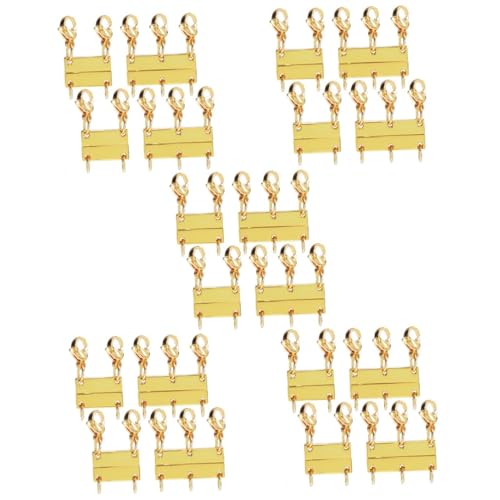 Lurrose 5 Sätze Magnetische Halskette Mehrlagige Schnallenkette Stapelbare Schlüsselanhängerringe Quetschperlen Mehrlagige Halskette Silberkette Druckverschluss 2 Stücke * 5 Lurrose 5 Sätze Magnetische Halskette Mehrlagige Schnallenkette Stapelbare Schlüsselanhängerringe Quetschperlen Mehrlagige Halskette Silberkette Druckverschluss 2 Stücke * 5 von Lurrose