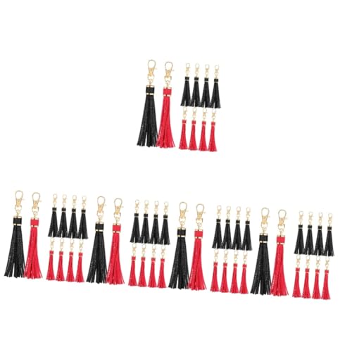 Lurrose 5 Sätze Quaste Schlüsselanhänger Für Den Einzug Geldgeschenke Weihnachten Unikal Quasten Anhänger Mit Quaste Taschenschlüsselkette Handtasche Quaste Anhänger 10 Stück * 5 von Lurrose