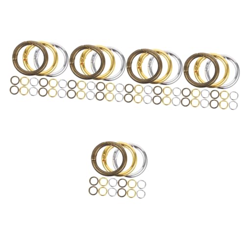 Lurrose 5 Sätze Runde Federringe Aus Legierung Päckchen Packetbandrollen Key Chain Schlusselringen Bescherung Schlüsselanhänger Schlüsselringe Runde Schnappschnalle 15 Stücke * 5 Lurrose 5 Sätze Runde Federringe Aus Legierung Päckchen Packetbandrollen Key Chain Schlusselringen Bescherung Schlüsselanhänger Schlüsselringe Runde Schnappschnalle 15 Stücke * 5 von Lurrose