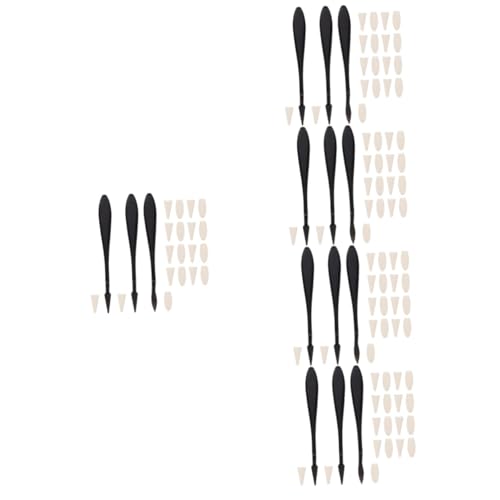 Lurrose 5 Sätze Skizzen-Radiergummi-Set Schwämme zeichnen skizzieren gekneteter Radiergummi Kunst bastel werkzeugset radiergummi bunt Mischwerkzeuge zum Zeichnen Schwamm Eraser pp Black von Lurrose