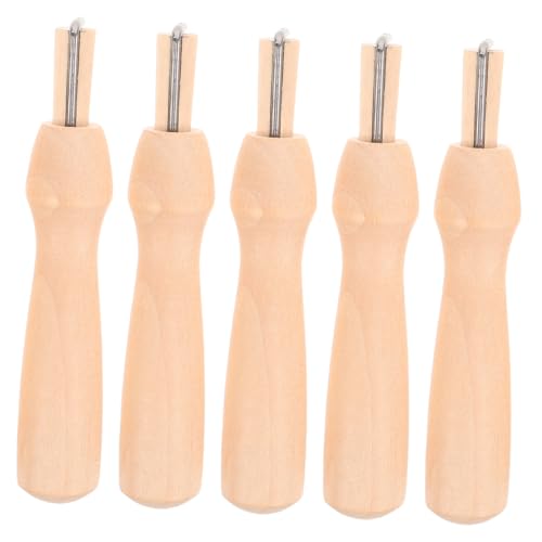 Lurrose 5 Sätze Teiliges Nadelfilzen mit Holzgriff Ergonomischer Filznadelhalter Austauschbare Nadeln für Präzises Diy Filzhandwerk Vielseitiges Wollfilzen Werkzeug für Handarbeiten Lurrose 5 Sätze Teiliges Nadelfilzen mit Holzgriff Ergonomischer Filznadelhalter Austauschbare Nadeln für Präzises Diy Filzhandwerk Vielseitiges Wollfilzen Werkzeug für Handarbeiten von Lurrose