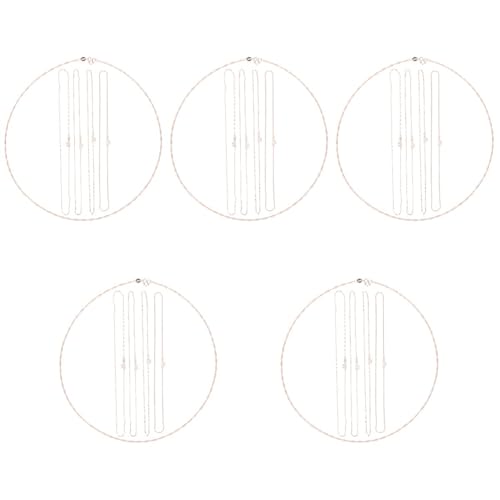 Lurrose 5 Sätze Teiliges Set Roségold Kette Für Diy Schmuckherstellung Choker Und Lange Ketten Geeignet Für Frauen Und Mädchen Für Schmucksets Und Accessoires 6 Stück * 5 von Lurrose