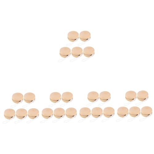 Lurrose 5 Sätze Yoyo-Ball Party Kleinkinder Anfänger Trick Holzspielzeug Für Toy Set Auto Kreative Jo-jo-bälle Kinderspielzeug Aus Holz Hölzern 5 Stücke * 5 von Lurrose