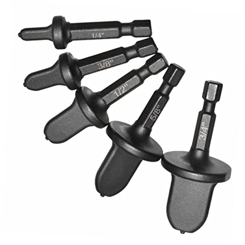 Lurrose 5 Stück Expander Für Kupferrohre Bördelgerät Abfackeln Bördelbohrer Handbuch Schläuche Kupfer Expander Bit-reparaturwerkzeug Bördelwerkzeug Für Kupferrohre Lagerstahl Black von Lurrose
