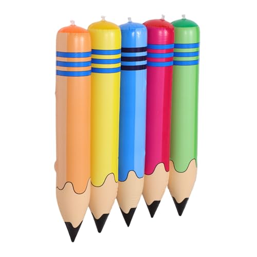 Lurrose 5 Stück Giant Inflatable Pencil Buntstift Ballons für Klassenzimmer Dekoration Schulanfang und Geburtstagsfeiern Vielseitiges für Kindergartenaktivitäten Lurrose 5 Stück Giant Inflatable Pencil Buntstift Ballons für Klassenzimmer Dekoration Schulanfang und Geburtstagsfeiern Vielseitiges für Kindergartenaktivitäten von Lurrose