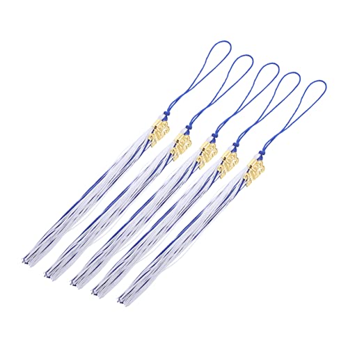 Lurrose 5 Stück Quaste hängende Fransen Bonbonschachteln zum Abschluss Abschlusshutdekorationen Abschlussball Kappen jahrhed abschlussfeier Abschluss liefert Abschluss Quasten Polyester von Lurrose
