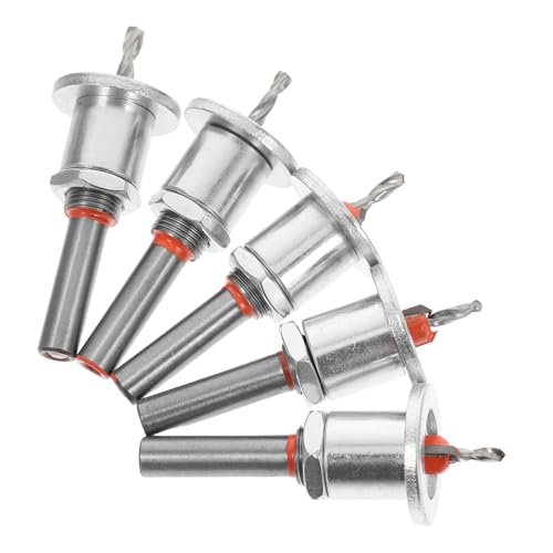 Lurrose 5 Stück Senkbohrer Bohrerschlüssel Centerfinder Holzbearbeitung Senkbit Bohrer-tiefenanschlag Senker-tiefenanschlag Holzbearbeitungswerkzeuge Bohrtiefenanschlag Holzbohrer Metall Lurrose 5 Stück Senkbohrer Bohrerschlüssel Centerfinder Holzbearbeitung Senkbit Bohrer-tiefenanschlag Senker-tiefenanschlag Holzbearbeitungswerkzeuge Bohrtiefenanschlag Holzbohrer Metall von Lurrose