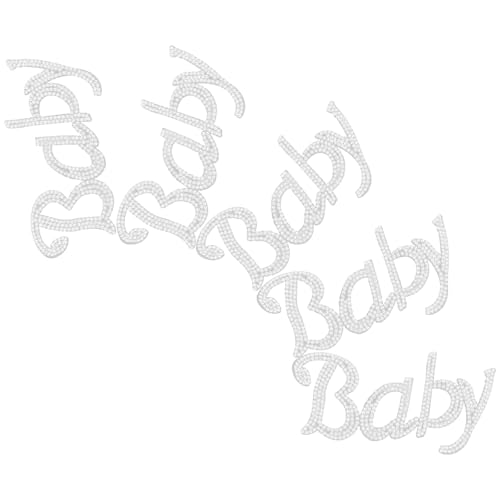 Lurrose 5 Stück Strass-Buchstaben-Aufkleber: Baby-Buchstaben-Aufnäher zum Aufbügeln für Rucksäcke und Jacken – selbstklebende Alphabet-Aufkleber für kreative DIY-Projekte Lurrose 5 Stück Strass-Buchstaben-Aufkleber: Baby-Buchstaben-Aufnäher zum Aufbügeln für Rucksäcke und Jacken – selbstklebende Alphabet-Aufkleber für kreative DIY-Projekte von Lurrose