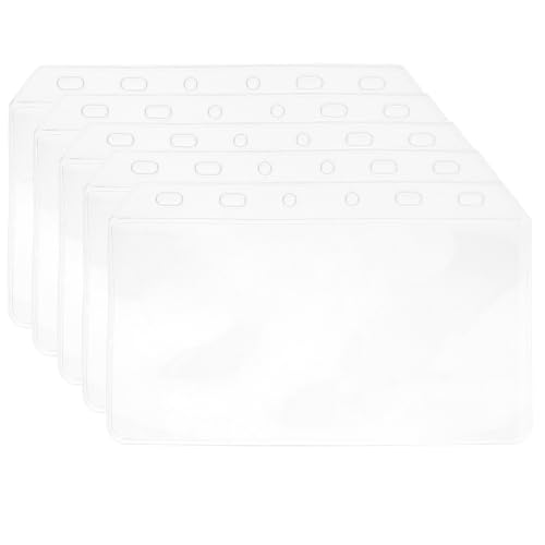 Lurrose 5 Stück Teiliges Binder Taschen aus Leichtem Transparentem Praktische Lose Organizer Taschen für Büro und Alltag Handlich und Robust für Dokumente und Kleinteile von Lurrose