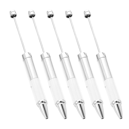 Lurrose 5 Stück Teiliges Diy Perlen Kugelschreiber Tragbare Multifunktionale Schreibgeräte mit Ergonomischem Design und Dekorativen Perlen für Büro und Schule Lurrose 5 Stück Teiliges Diy Perlen Kugelschreiber Tragbare Multifunktionale Schreibgeräte mit Ergonomischem Design und Dekorativen Perlen für Büro und Schule von Lurrose