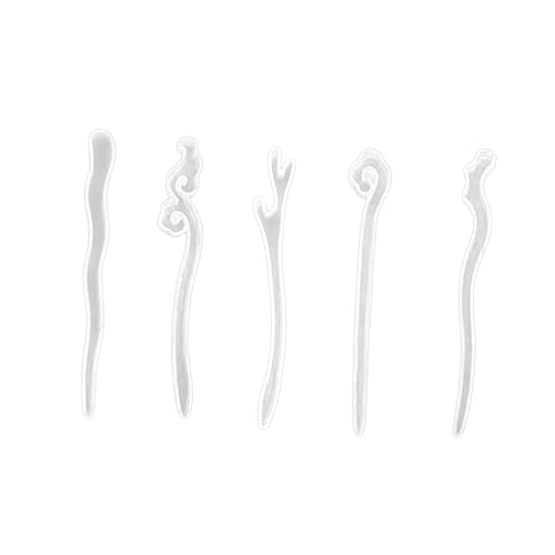 Lurrose 5 Stück Teiliges Diy Silikonform für Haarnadeln Halbtransparente Gießformen für Schmuckherstellung Flexibel und Wiederverwendbar für Kreative Projekte Lurrose 5 Stück Teiliges Diy Silikonform für Haarnadeln Halbtransparente Gießformen für Schmuckherstellung Flexibel und Wiederverwendbar für Kreative Projekte von Lurrose