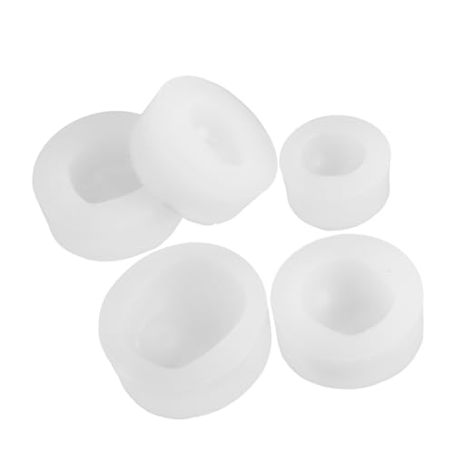 Lurrose 5 Stück Teiliges Silikon Gesichtsmotiv mit Realistischen Puppengesichtern Flexibel und Einfach zu Verwenden für Fondant Torten Dekoration Polymer Kerzen und Harzkunst von Lurrose