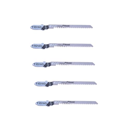 Lurrose 5 Stück Teiliges Stahl stichsägeblätter für Holz und Kunststoff Langlebig Präzise Schnitte Geeignet für Holzplatten Dünne Metallbleche Schnelle Demontagearbeiten Lurrose 5 Stück Teiliges Stahl stichsägeblätter für Holz und Kunststoff Langlebig Präzise Schnitte Geeignet für Holzplatten Dünne Metallbleche Schnelle Demontagearbeiten von Lurrose