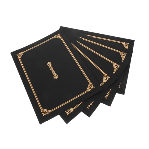 Lurrose 5 Stück Zertifikathüllen Dokumentenmappen Mit Taschen Esslöffel Taschenumschläge Farbdekoration Abschlusszertifikatshalter Ausgefallene Umschläge Schwammhalter Papierschalen Lurrose 5 Stück Zertifikathüllen Dokumentenmappen Mit Taschen Esslöffel Taschenumschläge Farbdekoration Abschlusszertifikatshalter Ausgefallene Umschläge Schwammhalter Papierschalen von Lurrose