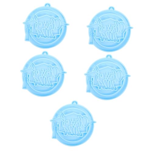 Lurrose 5 Stück handwerkliche Form Schlüssel Name Anhänger Abschluss Kette bastelzeug handwerkskunst zur silicon gießform DIY Bastelform Silikonform Kieselgel Blue Lurrose 5 Stück handwerkliche Form Schlüssel Name Anhänger Abschluss Kette bastelzeug handwerkskunst zur silicon gießform DIY Bastelform Silikonform Kieselgel Blue von Lurrose