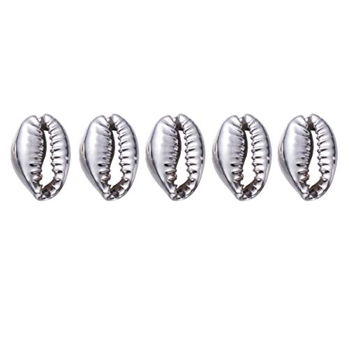 Lurrose 50 Stück Diy Shell Beads Zubehör Silberne Platten Muschelperlen für Armbänder Ohrringe und Dekorationen für Einzigartigen Schmuck und Diy Projekte Lurrose 50 Stück Diy Shell Beads Zubehör Silberne Platten Muschelperlen für Armbänder Ohrringe und Dekorationen für Einzigartigen Schmuck und Diy Projekte von Lurrose