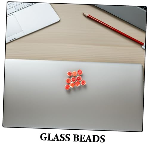 Lurrose 50 Stück Glasperlen Leuchtende Nachtleuchtende Runde Spacer Perlen für DIY Schmuck Bastelarbeiten Armbänder Halsketten Bunte Farbauswahl Blau Schwarz Grün Rot Lila Lurrose 50 Stück Glasperlen Leuchtende Nachtleuchtende Runde Spacer Perlen für DIY Schmuck Bastelarbeiten Armbänder Halsketten Bunte Farbauswahl Blau Schwarz Grün Rot Lila von Lurrose