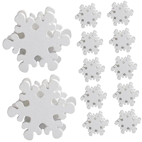 Lurrose 50 Stück Teiliges Schneeflocken Förmige Holzperlen für DIY Schmuckherstellung Glatte Oberfläche ohne Grate Dekorative Weihnachtsdeko Bastelperlen für Geschenke und Bastelprojekte Lurrose 50 Stück Teiliges Schneeflocken Förmige Holzperlen für DIY Schmuckherstellung Glatte Oberfläche ohne Grate Dekorative Weihnachtsdeko Bastelperlen für Geschenke und Bastelprojekte von Lurrose