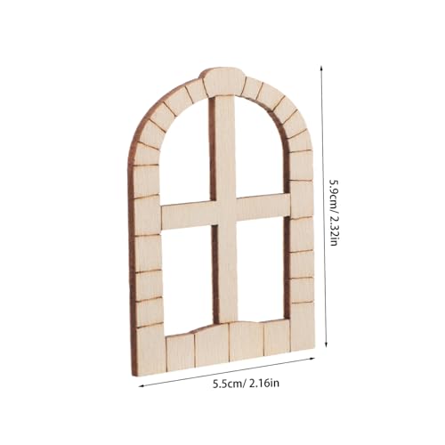 Lurrose 50 Stück Teiliges Set Unbemalte Mini Holztüren und Fenster für Diy Feengarten Deko Naturbelassenes Holz Leicht und Kompakt Vielseitig Einsetzbar als Puppenhaus und Lurrose 50 Stück Teiliges Set Unbemalte Mini Holztüren und Fenster für Diy Feengarten Deko Naturbelassenes Holz Leicht und Kompakt Vielseitig Einsetzbar als Puppenhaus und von Lurrose