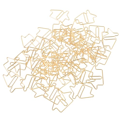 Lurrose 50 Stück süße Büroklammern Lesezeichen Büroklammer dokumentieren büromaterial papierklemmen Multi-Gebrauchspapierclips dekorative kleine Büroklammern Kohlenstoffstahl Golden Lurrose 50 Stück süße Büroklammern Lesezeichen Büroklammer dokumentieren büromaterial papierklemmen Multi-Gebrauchspapierclips dekorative kleine Büroklammern Kohlenstoffstahl Golden von Lurrose