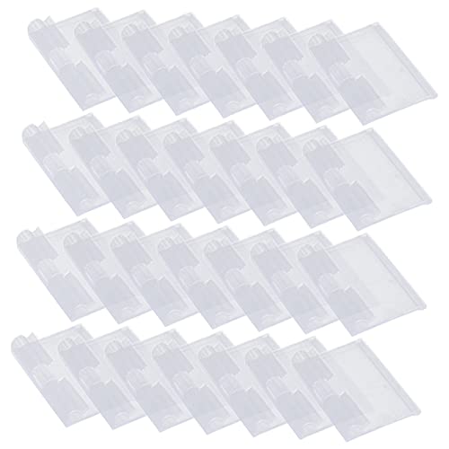 Lurrose 50 Stück transparentes Preisschild Tag -Aufkleber Regaletiketten für Drahtregale Clip-on-Etiketten Zeichen preisschildhalter Einzelhandelszubehör klarer -Display-Halter PVC Lurrose 50 Stück transparentes Preisschild Tag -Aufkleber Regaletiketten für Drahtregale Clip-on-Etiketten Zeichen preisschildhalter Einzelhandelszubehör klarer -Display-Halter PVC von Lurrose