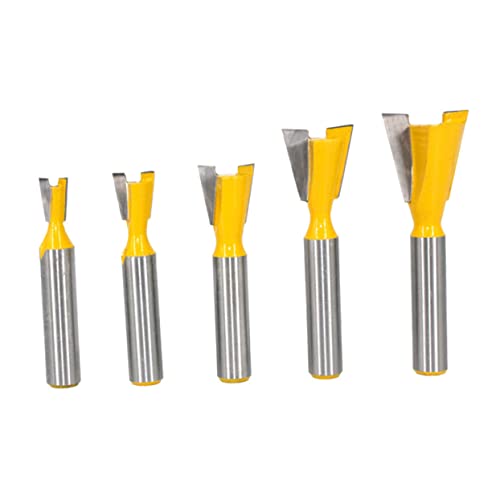 Lurrose 5Er-Sets Holzbearbeitungsschneider Fräser Holzbearbeitungswerkzeuge schreiner werkzeug holzbearbeitung werkzeug Holztrimmer-Bits halbblinde Schwalbenschwanz-Bits Legierung Lurrose 5Er-Sets Holzbearbeitungsschneider Fräser Holzbearbeitungswerkzeuge schreiner werkzeug holzbearbeitung werkzeug Holztrimmer-Bits halbblinde Schwalbenschwanz-Bits Legierung von Lurrose