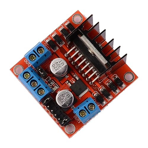 Lurrose 5Stücke Ln Motorantriebsplatine Modul Dual H Brücke Steuerung für Dc Schrittmotoren Langlebiges Material Kompatibel mit Smart Car Robotern für Mega Lurrose 5Stücke Ln Motorantriebsplatine Modul Dual H Brücke Steuerung für Dc Schrittmotoren Langlebiges Material Kompatibel mit Smart Car Robotern für Mega von Lurrose