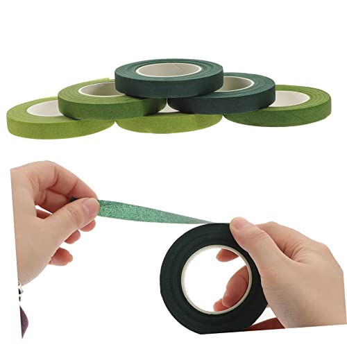 Lurrose 6 Rollen Blumenband Pfingstrosen Künstliche Blumen Strauß Wickelband Blumenstrauß Aus Geschenkpapier Anordnung Blumenstieldraht Blumenstrauß Wickeln Hochzeitsdekor Klebeband Lurrose 6 Rollen Blumenband Pfingstrosen Künstliche Blumen Strauß Wickelband Blumenstrauß Aus Geschenkpapier Anordnung Blumenstieldraht Blumenstrauß Wickeln Hochzeitsdekor Klebeband von Lurrose