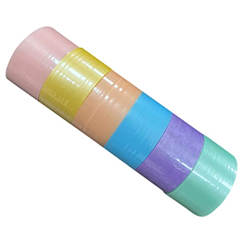 Lurrose 6 Rollen klebriger Ball verwaschenes Klebeband Extra breites Malerband Abdeckband Klebeband nachfüllt Klebestreifen Dekompressionsklebebänder selbstklebende Klebebänder Opp Lurrose 6 Rollen klebriger Ball verwaschenes Klebeband Extra breites Malerband Abdeckband Klebeband nachfüllt Klebestreifen Dekompressionsklebebänder selbstklebende Klebebänder Opp von Lurrose
