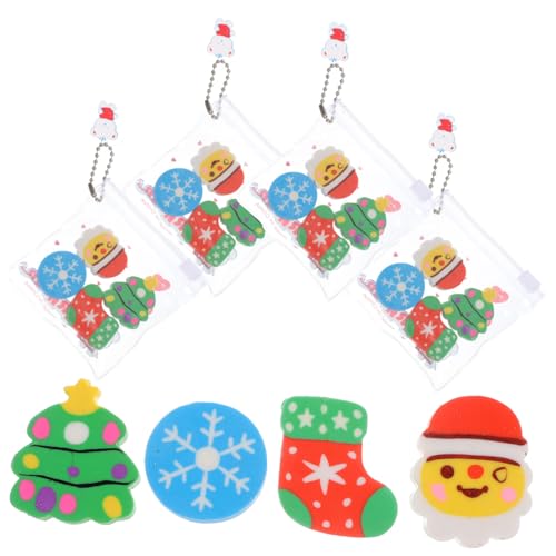 Lurrose 6 Sätze 6-teiliges Cartoon-Weihnachtsmann-Gummiset cute christmas decor süße radiergummis süße Artikel Weihnachten Cartoon-Weihnachtsradiergummis Mini-Radiergummis für den Haushalt Lurrose 6 Sätze 6-teiliges Cartoon-Weihnachtsmann-Gummiset cute christmas decor süße radiergummis süße Artikel Weihnachten Cartoon-Weihnachtsradiergummis Mini-Radiergummis für den Haushalt von Lurrose