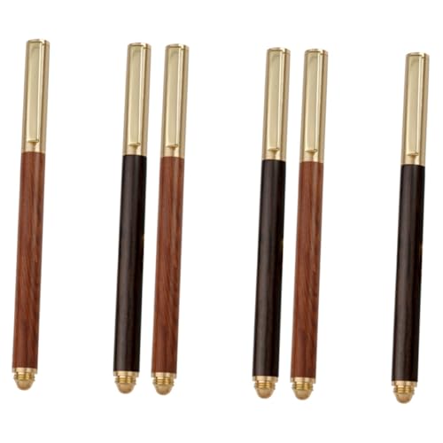 Lurrose 6 Stk Stift Kugelschreiber Gelschreiber Für Mädchen Gelschreiber Zum Schreiben Emaille-pin-herstellungsset Business-accessoire Geschäftsversorgung Schreibversorgung Hölzern Lurrose 6 Stk Stift Kugelschreiber Gelschreiber Für Mädchen Gelschreiber Zum Schreiben Emaille-pin-herstellungsset Business-accessoire Geschäftsversorgung Schreibversorgung Hölzern von Lurrose