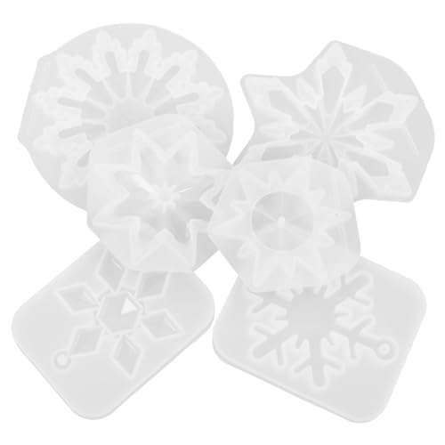 Lurrose 6 Stück Diy Kristallkleber-schneeflockenform Hängende Weihnachtsverzierung Noel Gießform Schneeflocke Drinnen Weihnachtsformen Ornament Weihnachtshandwerk Ornamente Kieselgel Lurrose 6 Stück Diy Kristallkleber-schneeflockenform Hängende Weihnachtsverzierung Noel Gießform Schneeflocke Drinnen Weihnachtsformen Ornament Weihnachtshandwerk Ornamente Kieselgel von Lurrose