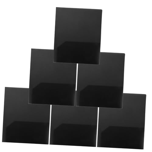 Lurrose 6 Stück Doppel Pocket Ordner Pack Kunststoff Aktenmappen für Schule Büro Präsentationen Langlebig und Vielseitig für Dokumentenorganisation von Lurrose