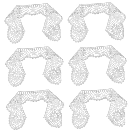 Lurrose 6 Stück Teiliges Dekoratives Spitzenband für Kleidung Multifunktionales Bastelzubehör für Diy Projekte Hochzeitsdekorationen und Kleidungsgestaltung von Lurrose