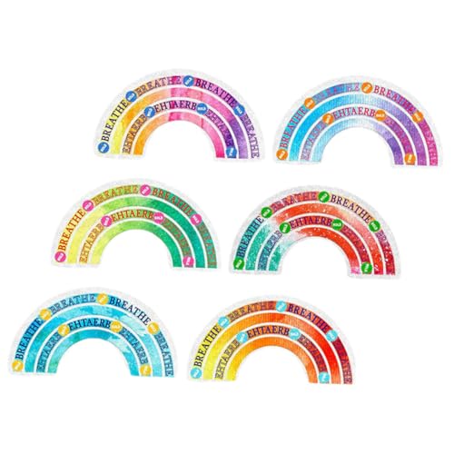 Lurrose 6 Stücke Sensorische Aufkleber willkürlich Etiketten Müll Ring Wiederverwendbare Sticker Reusable Stickers Decor beruhigende Aufkleber bunter Aufkleber Peva-Membran Lurrose 6 Stücke Sensorische Aufkleber willkürlich Etiketten Müll Ring Wiederverwendbare Sticker Reusable Stickers Decor beruhigende Aufkleber bunter Aufkleber Peva-Membran von Lurrose