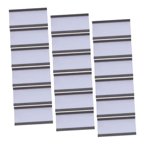 Lurrose 60 Kartentyp Tag Clip Regalschutzfolien Für Etikettenhalter Briefkasten Whiteboard Kartenhalter Metallregale Aktenschrank Metallgestelle Und Regale Gummi Schwarz Lurrose 60 Kartentyp Tag Clip Regalschutzfolien Für Etikettenhalter Briefkasten Whiteboard Kartenhalter Metallregale Aktenschrank Metallgestelle Und Regale Gummi Schwarz von Lurrose