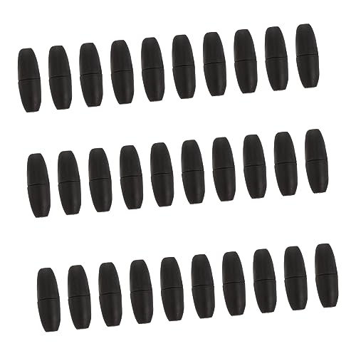 Lurrose 60 Paare Stabile Sicherheitsverschlüsse für Diy Schmuck und Kleidung Große Schwarze Kunststoffverbinder für Ketten und Armbänder für Kreative Projekte und Lurrose 60 Paare Stabile Sicherheitsverschlüsse für Diy Schmuck und Kleidung Große Schwarze Kunststoffverbinder für Ketten und Armbänder für Kreative Projekte und von Lurrose