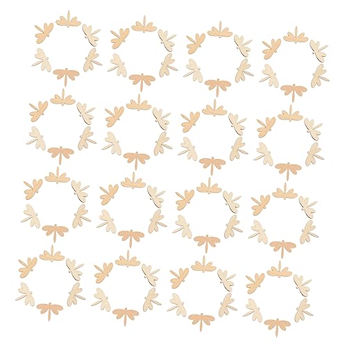 Lurrose 60 Stk Libellen-Chips unvollendete Verzierungen unfertige Tierausschnitte Graffiti-Chip bastel materialien holzspielsachen Holzstich dekorative Holzscheiben hängende anhänger Lurrose 60 Stk Libellen-Chips unvollendete Verzierungen unfertige Tierausschnitte Graffiti-Chip bastel materialien holzspielsachen Holzstich dekorative Holzscheiben hängende anhänger von Lurrose