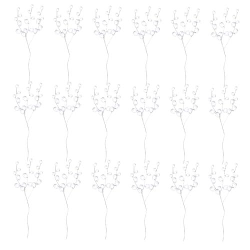 Lurrose 60 Stück Hochwertige Hochzeit Dekorative Kristallblumenstiele mit Acrylperlen Tropfen Flexibler Aluminiumdraht Blumenpick für Diy Sträuße Kränze Brautschmuck und Tischdekoration Lurrose 60 Stück Hochwertige Hochzeit Dekorative Kristallblumenstiele mit Acrylperlen Tropfen Flexibler Aluminiumdraht Blumenpick für Diy Sträuße Kränze Brautschmuck und Tischdekoration von Lurrose
