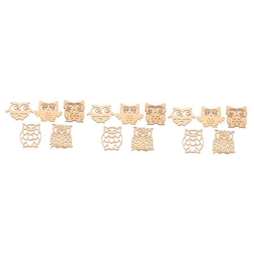 Lurrose 60 Stück Teiliges Holz Eulenausschnitte Hohl Geschnitzt Natürliche Holzfarbe Stabile DIY Holzchips für Bastelarbeiten Scrapbooking Dekoration und Kreative Handwerksprojekte Lurrose 60 Stück Teiliges Holz Eulenausschnitte Hohl Geschnitzt Natürliche Holzfarbe Stabile DIY Holzchips für Bastelarbeiten Scrapbooking Dekoration und Kreative Handwerksprojekte von Lurrose