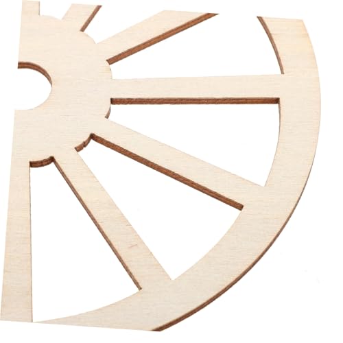 Lurrose 60 Stück Teiliges Unbehandelter Holzräder Vorgebohrten Löchern Natürliche Holzscheiben für DIY Bastelprojekte Malen Gravieren und Dekorative Wand Tischdekoration Lurrose 60 Stück Teiliges Unbehandelter Holzräder Vorgebohrten Löchern Natürliche Holzscheiben für DIY Bastelprojekte Malen Gravieren und Dekorative Wand Tischdekoration von Lurrose
