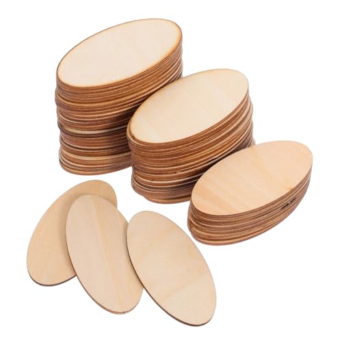 Lurrose 60 Stück Unbehandelte Holzscheiben für Diy Projekte Dicke Ovale Holzschnittformen zum Malen Schnitzen und Dekorieren von Zuhause und Kreativen Arbeiten Lurrose 60 Stück Unbehandelte Holzscheiben für Diy Projekte Dicke Ovale Holzschnittformen zum Malen Schnitzen und Dekorieren von Zuhause und Kreativen Arbeiten von Lurrose