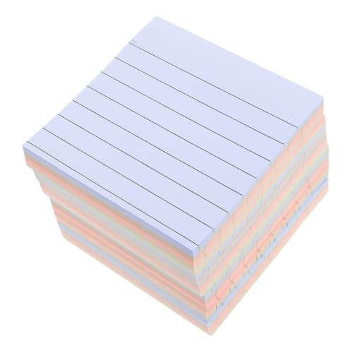 Lurrose 600 Blatt Bunte Haftnotizen mit Selbstklebende Index Tabs für Bücher Reißfestes Stark Haftendes Memo Pad für Büro Schule Zuhause Farbenfrohe Schreibwaren zur Seitenmarkierung Lurrose 600 Blatt Bunte Haftnotizen mit Selbstklebende Index Tabs für Bücher Reißfestes Stark Haftendes Memo Pad für Büro Schule Zuhause Farbenfrohe Schreibwaren zur Seitenmarkierung von Lurrose