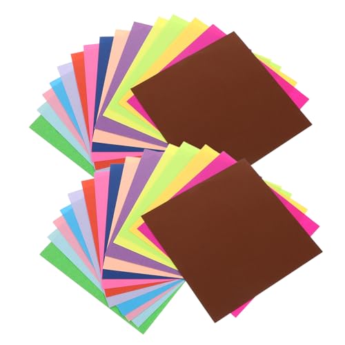 Lurrose 600 Blatt Farbige Origami Papiere für Doppelseitiges Handpapier Lebhaften Farben für DIY Projekte Schulaktivitäten und Kreative Bastelstunden Lurrose 600 Blatt Farbige Origami Papiere für Doppelseitiges Handpapier Lebhaften Farben für DIY Projekte Schulaktivitäten und Kreative Bastelstunden von Lurrose