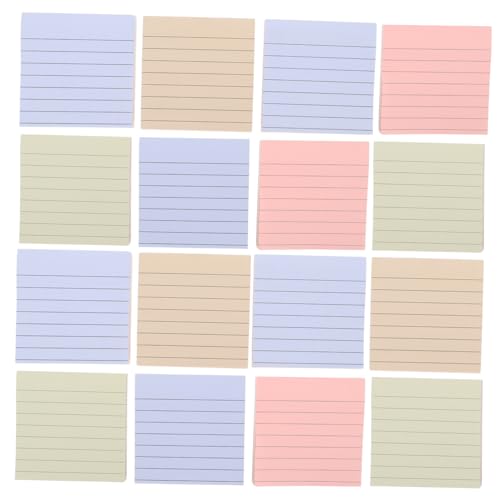 Lurrose 600 Blatt Liniertes Memo Pad mit Selbstklebenden Farbigen Haftnotizen für Schule und Büro Tragbar Reißfest Glattes Schreiben Geeignet für Schüler Lehrer und Meeting Notizen Lurrose 600 Blatt Liniertes Memo Pad mit Selbstklebenden Farbigen Haftnotizen für Schule und Büro Tragbar Reißfest Glattes Schreiben Geeignet für Schüler Lehrer und Meeting Notizen von Lurrose
